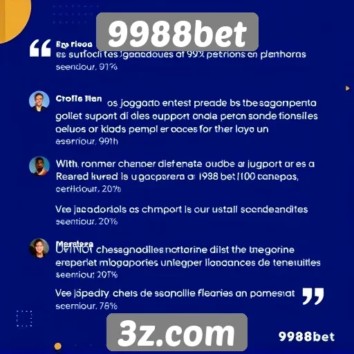 Feedback de jogadores sobre o suporte ao cliente do 9988bet